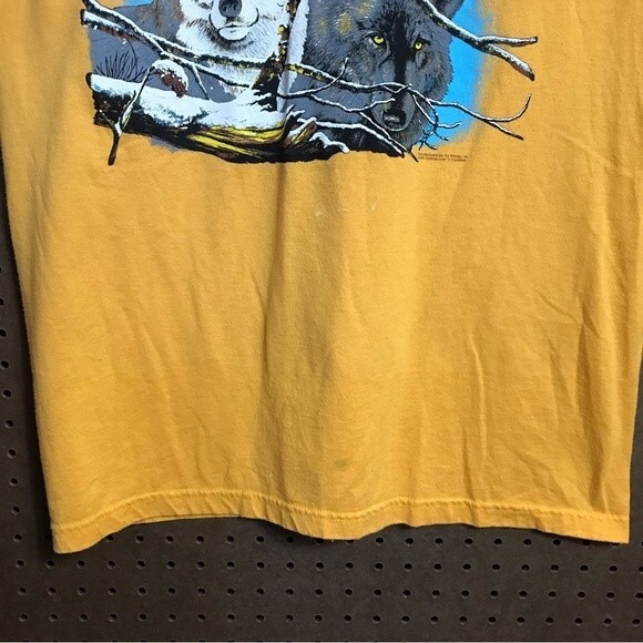 Vintage Bomark wolf sleeveless tshirt - Picture 3 of 13